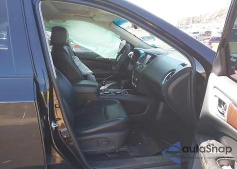 2014 Nissan Pathfinder Platinum z USA, uszkodzony, nr VIN 5N1AR2MM1EC644658